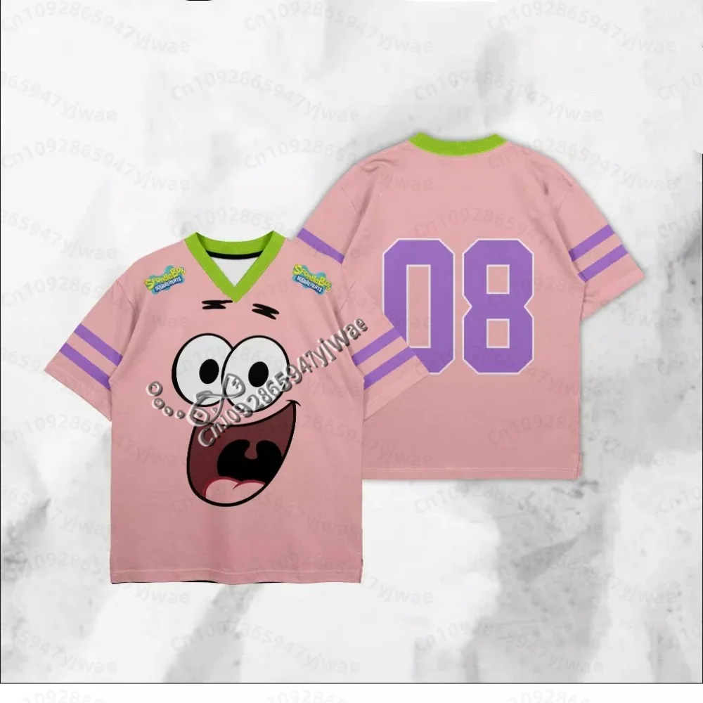 2026 Herren Cartoon Squidward Tentacles Patrick Star Großes Gesicht Allover-Print Erwachsenen-T-Shirt Familien-Schnelltrocknendes Weiches Damen- und Herren-T-Shirt – Detail 8