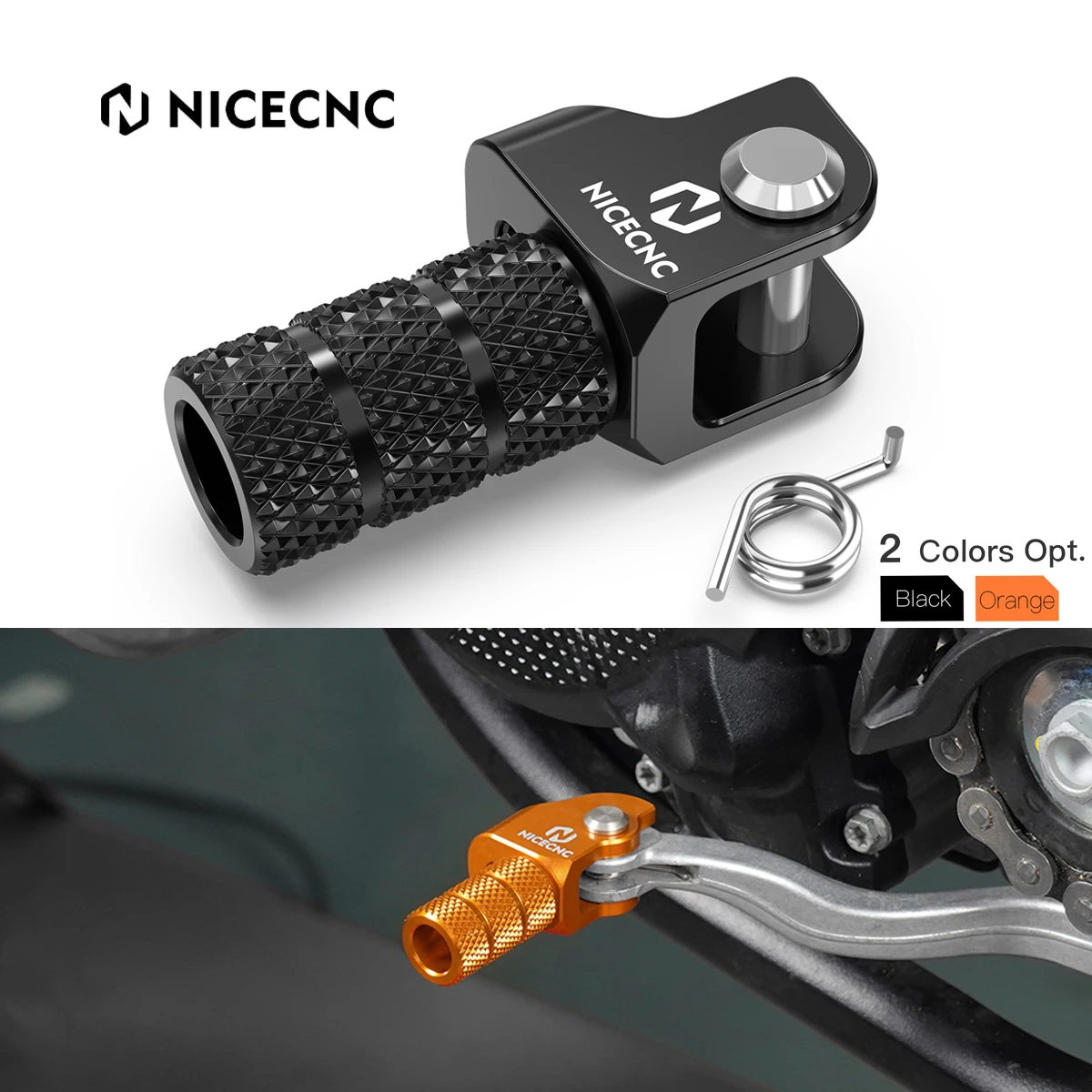 For KTM 690 Enduro R SMC R 2009-2024 950 990 Adventure/S/R Supermoto/SMR/SMT 1090 1190 Adventure R Adjustable Shift Lever Tip