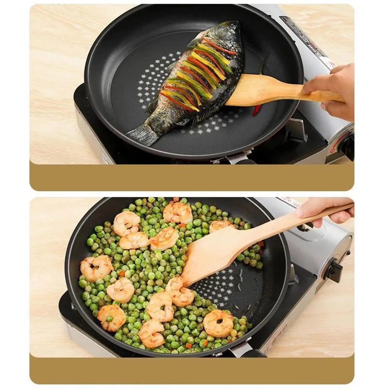 

Frying Pan For Eggs Omelet Pan With Lid For Stoves Ergonomic Cooking Skillet Kitchen Tool For Breakfast Pancake Dinner Steak
