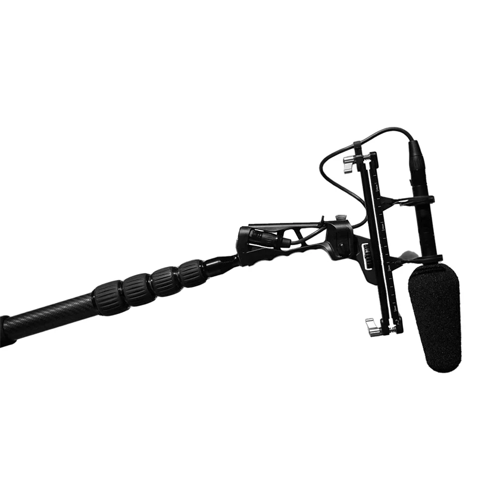 DIGITALFOTO BM02C 3m خمسة القسم الكربون الألياف ميكروفون Boompole