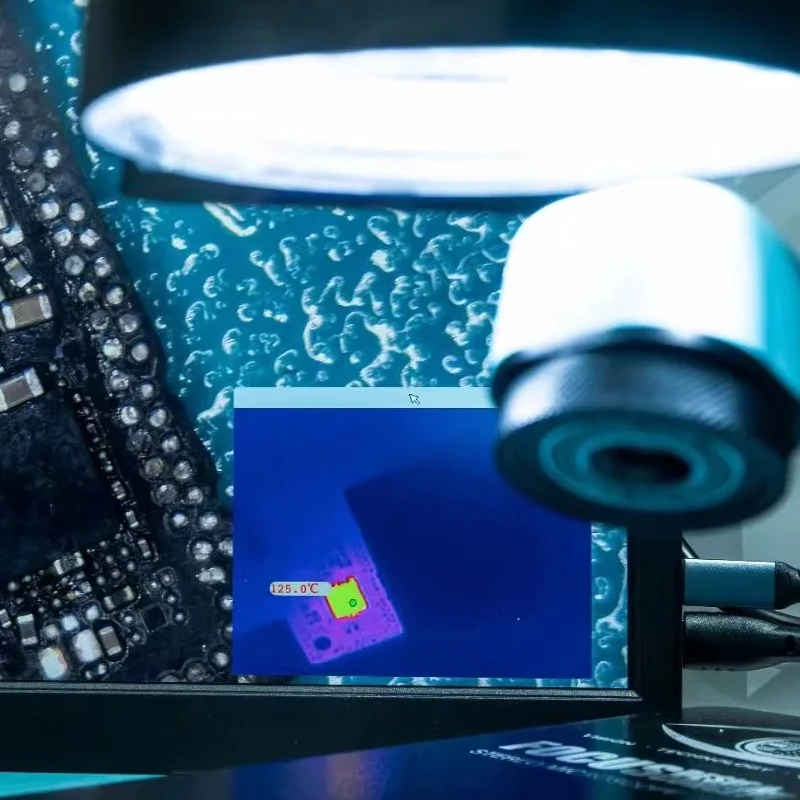 RF4 RF-C39 4k Camera Dual-Spectral Infrared Thermal Camera Short Circuit Analyzing Tools For Microscope PCB Board Fault Repair