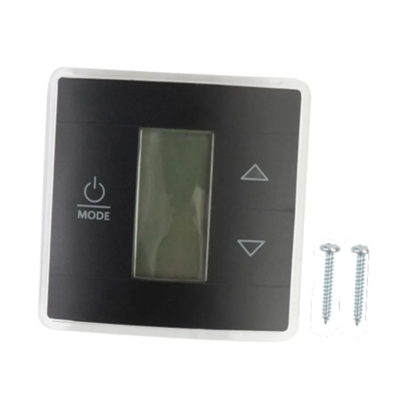 

RV Wall Thermostat Digital Display Temperature Adjustment Motorhome Air Conditioner Controller for RV 3316250.712 Single Zone