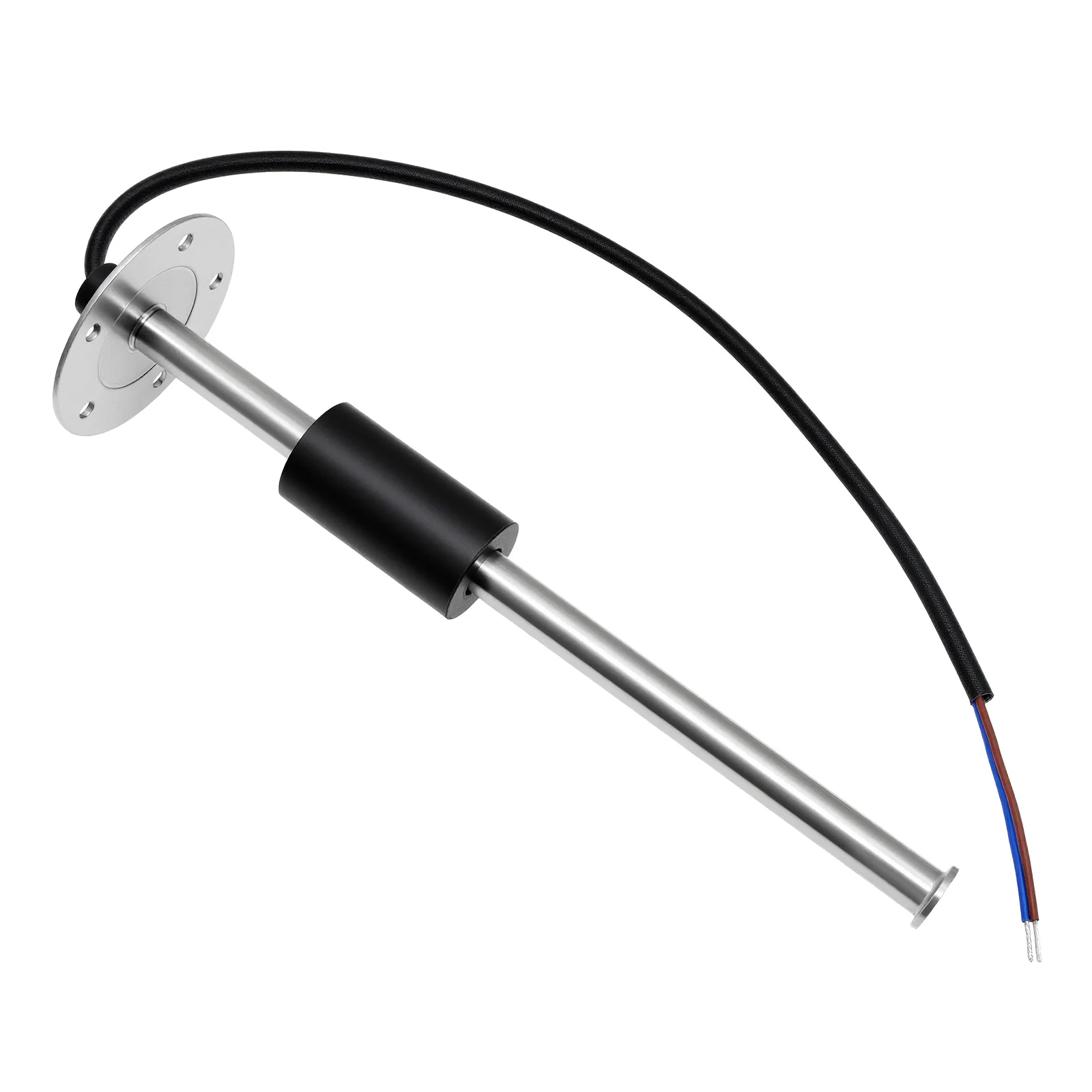 52mm Dual-Gauge-Wasserstandsanzeige 2-in-1 Abwasserstandsmesser mit Alarm Digital für Kraftstoffstandsensor 0-190ohm Auto Boot Yacht – Detail 13
