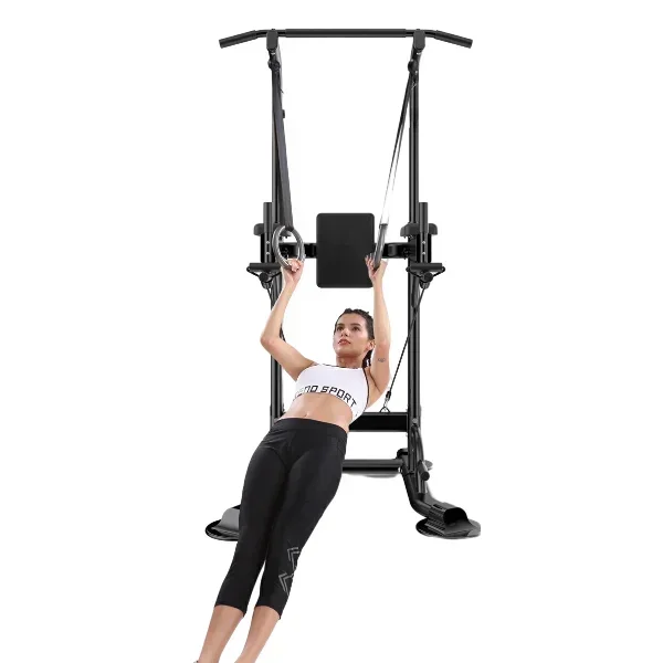 Horizontal Bar Floor Pull-ups and Parallel Bars Folding Black Double-pole Single-pole Household Indoor Sports Equipment