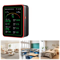 Fresh Tuya Wifi 15 In 1 AQI PM0.3 PM1.0 PM2.5 PM10 Indoor Air Quality Monitor Portable Tester Temperature 4800Mah APP Control