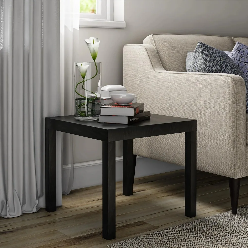 

End Table, Black Oak