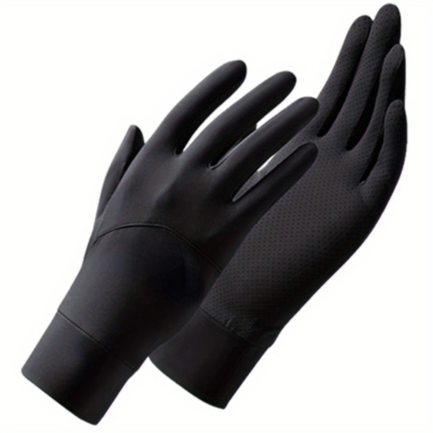 1pair Women's Thin Diving Riding Gloves Elastic Anti-UV Protective Riding Gloves Outdoor Camping Sports