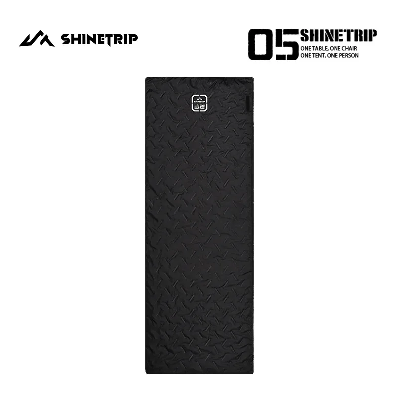 

ShineTrip Outdoor Sleeping Bag Soft and Comfortable Insulation Breathable Portable Silk Cotton Splicing Envelope Sleeping Bag