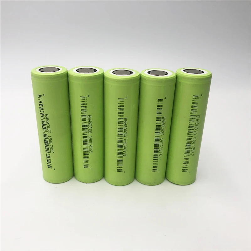 Hot Sale Green energy Battery 10pcs 18650 3.7v 2000mAh  10C Deep Cycle Lithium Batteries Cell for Power Bank