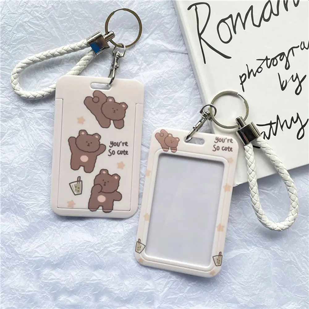 

Cute Women Men Badge Bus Card Cover Case Business Card Holder Credit Card Holders Bank ID Holders