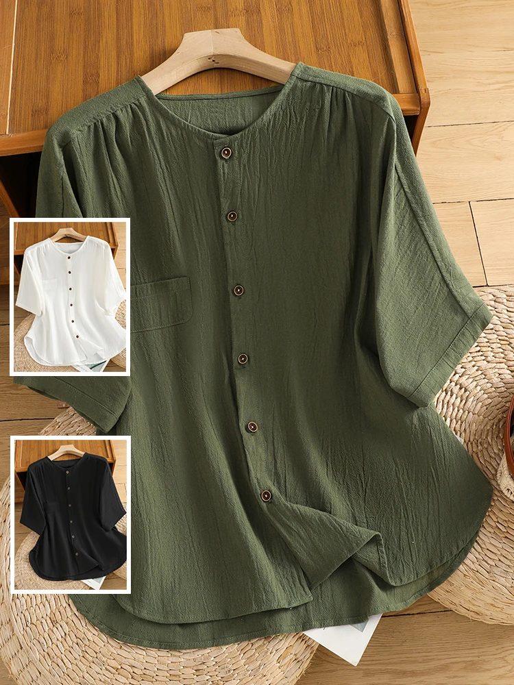 

Повседневный льняной кардиган с талией Single ket irt, большой размер, женский круглый кардиган на одной пуговице Ne ort Sve, универсальный открытый кардиган