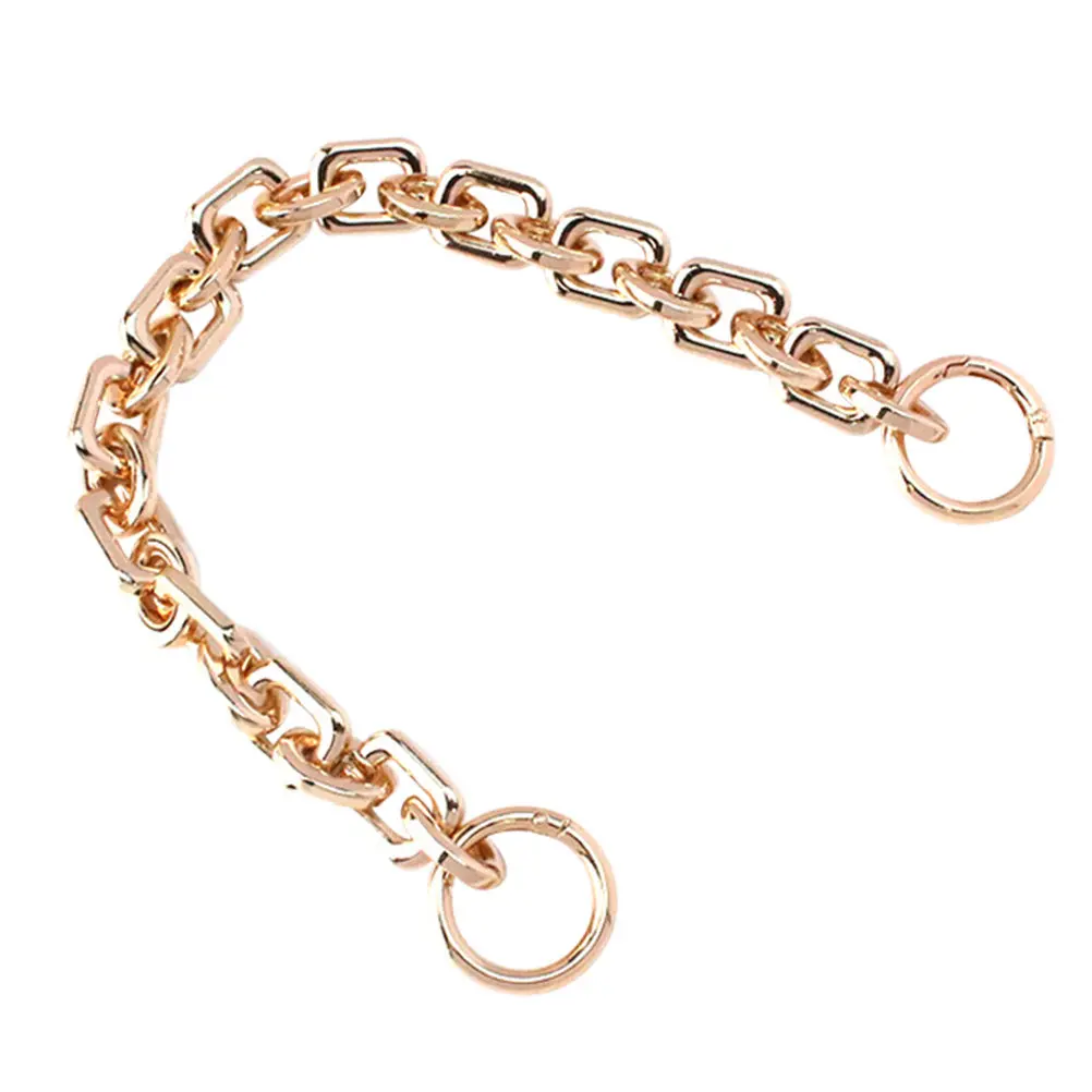 

1 шт. цепочка для сумки из цинкового сплава, прочная, устойчивая к выцветанию, декоративная пряжка-ремешок для сумок DIY, наплечных и кроссбоди сумок, замена для сумок