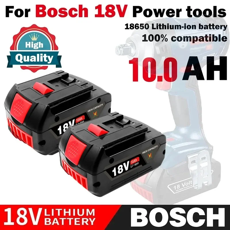 

NEW 18V 8Ah 10Ah For BOSCH Authentic LITHIUM-ION BATTERY GBA 18V 10Ah 18V Professional GBA GSR GSB BAT618 BAT609 w/Fuel Guage