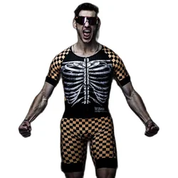 Love The Pain Men's Aero Race Suits Freemotion Cycling Skinsuit  long distance races Triathlon clothing mtb new Ciclismo Running