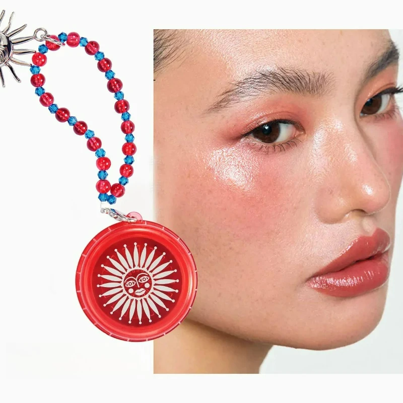 Girlcult Emotion Limited Blush Lipi Mud Multifunctional Jelly with Keychain Charm Edition Portable Size Jelly-Cream Texture