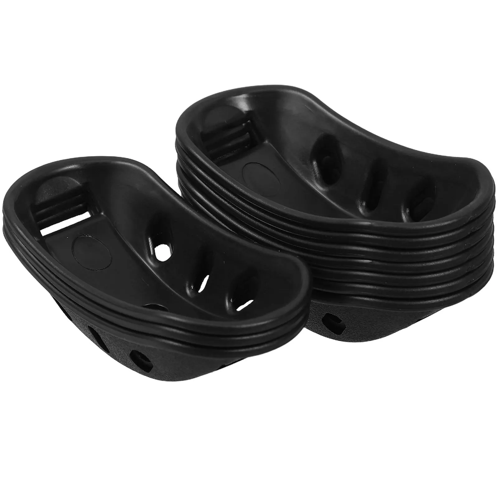 

10Pcs Safety Chin Protector Soft Black Chin Pad Cushion Comfortable Fit for Motorcycle Hard Hat Construction Use