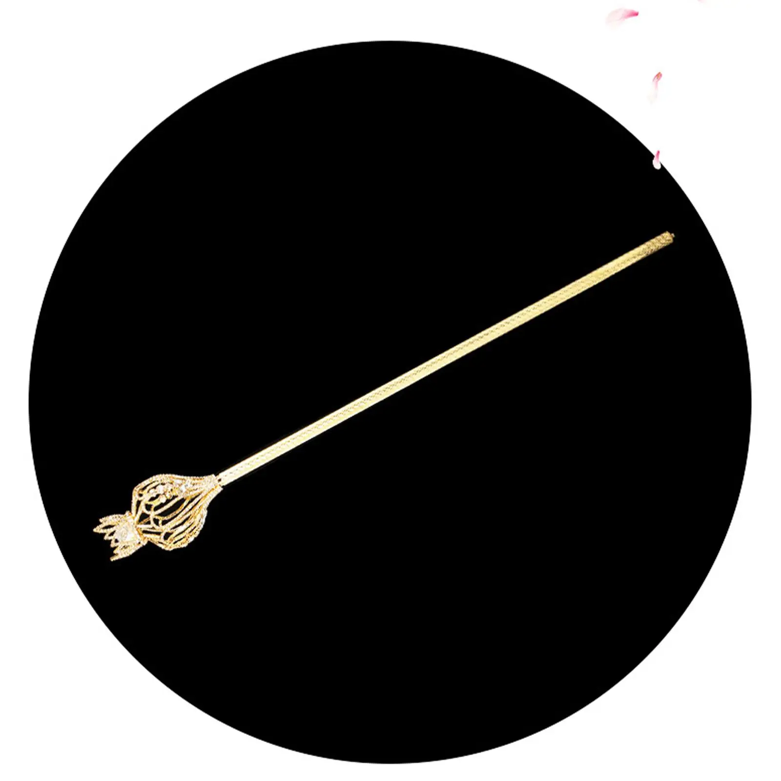 Rhinestone Scepter Handheld Props Festival for Birthday Masquerade Dress up