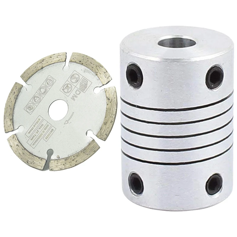 

(NEW) Diamond Circular Saw Blade 85MM 15MM Bore & 6Mm To 8Mm Shaft Coupling Stepper Motor Coupler Joint Connector