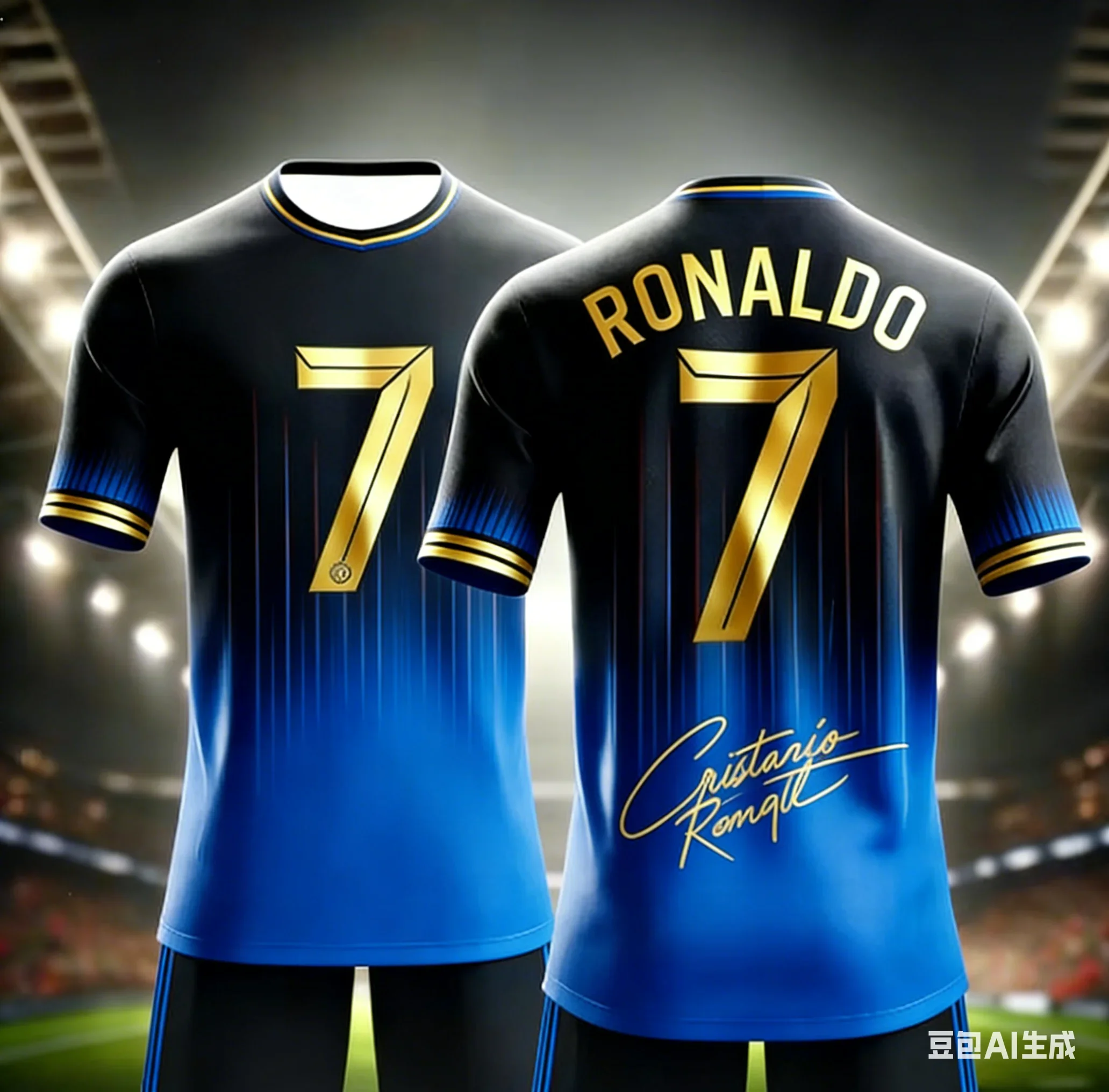 Summer Outdoor Sport Men's Ronaldo T-shirt Breathable Moisture Wicking Football Jersey Kids Boys Clothes