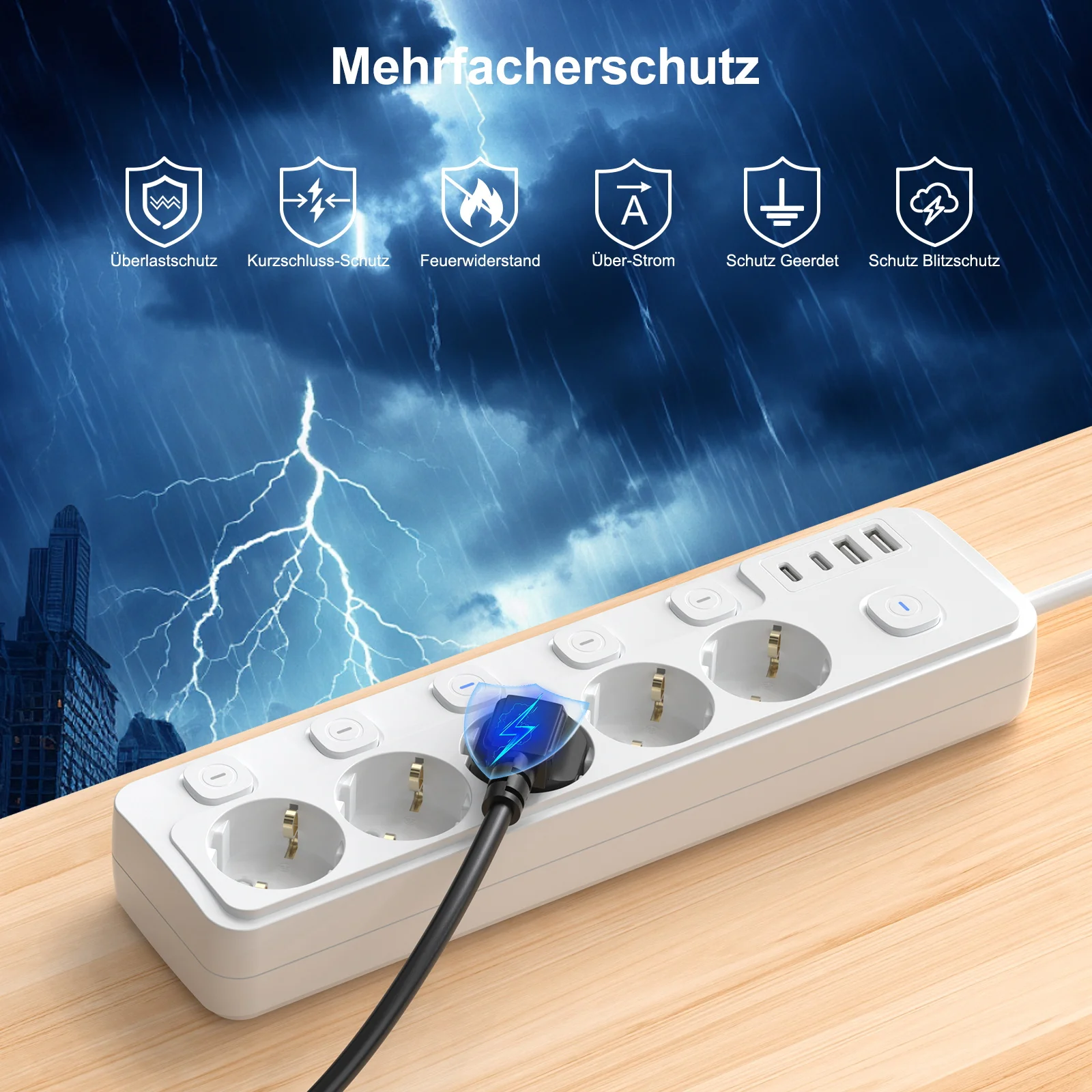 Thumbnail 4 - #19 Latest Surge Protection Sockets Offers