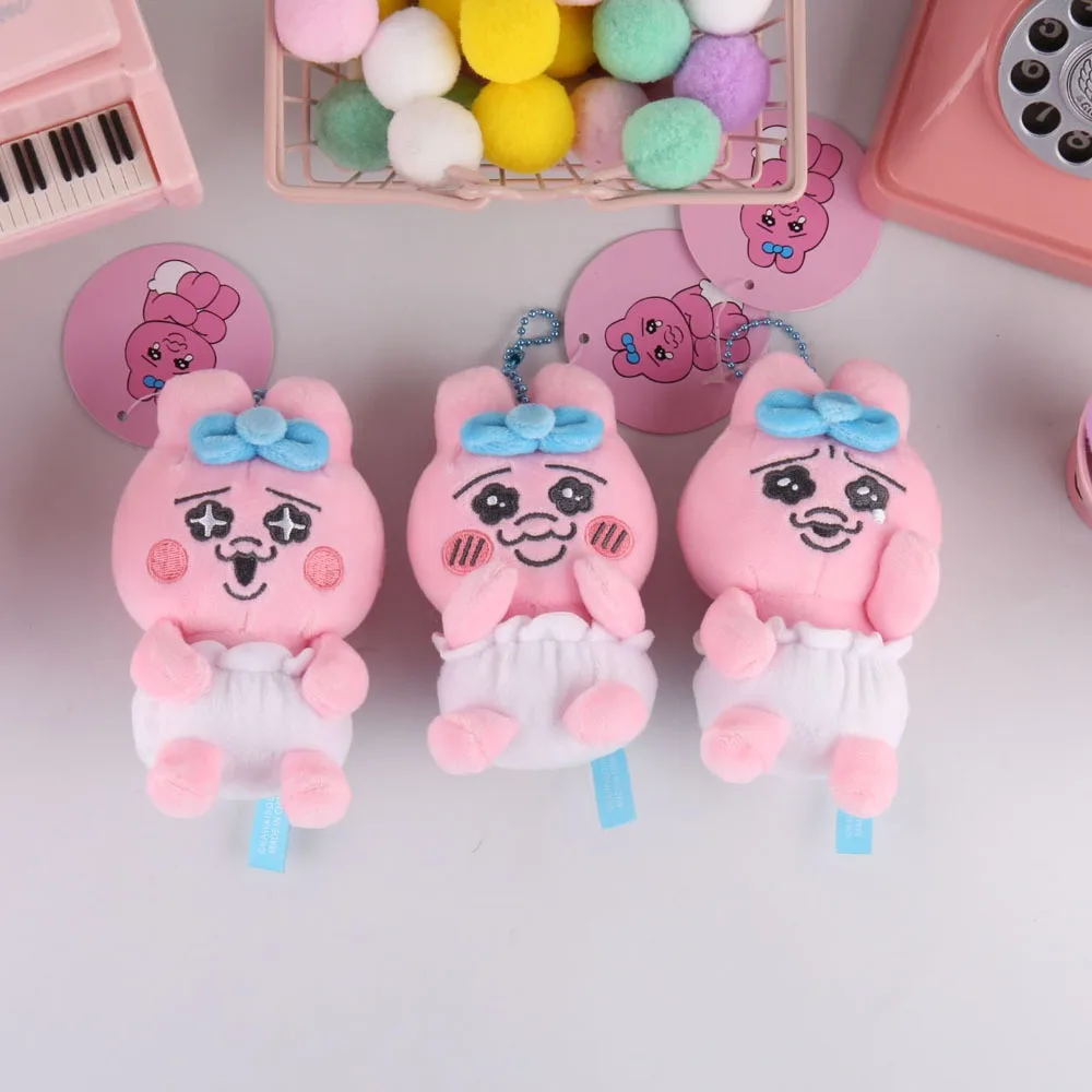 

Bag Decoration Trouser Headed Rabbit Cute Japanese Style Cartoon Doll Pendant High-quality Pink Shortpants Rabbit