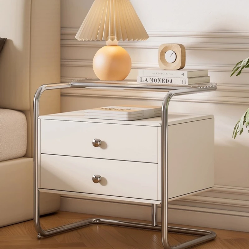 رف الكتب، حامل طاولة بجانب السرير، أدراج خشبية لغرفة النوم، طاولة بجانب السرير، أثاث مريح من Muebles De Dormitorio