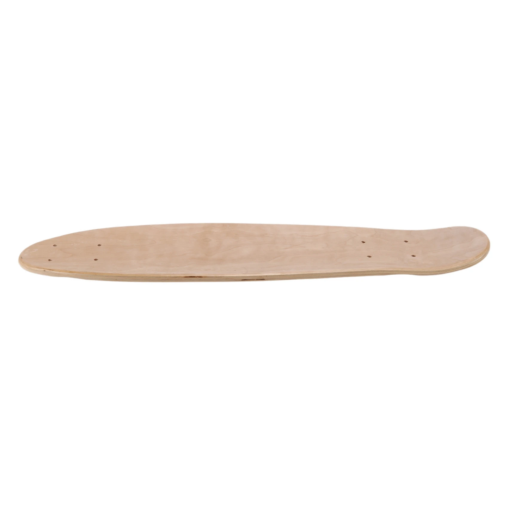 22Inch Blank Skateboard Deck Natural 55.5X15cm Maple Banana Sliding Cruising Skating Single Rocker Board DIY Decks