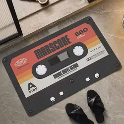Vintage Tape Entrance Doormat Home Decorations Kitchen Hallway Balcony Runners Rugs Bathroom Non-Slip Floor Mat Bedroom Decor