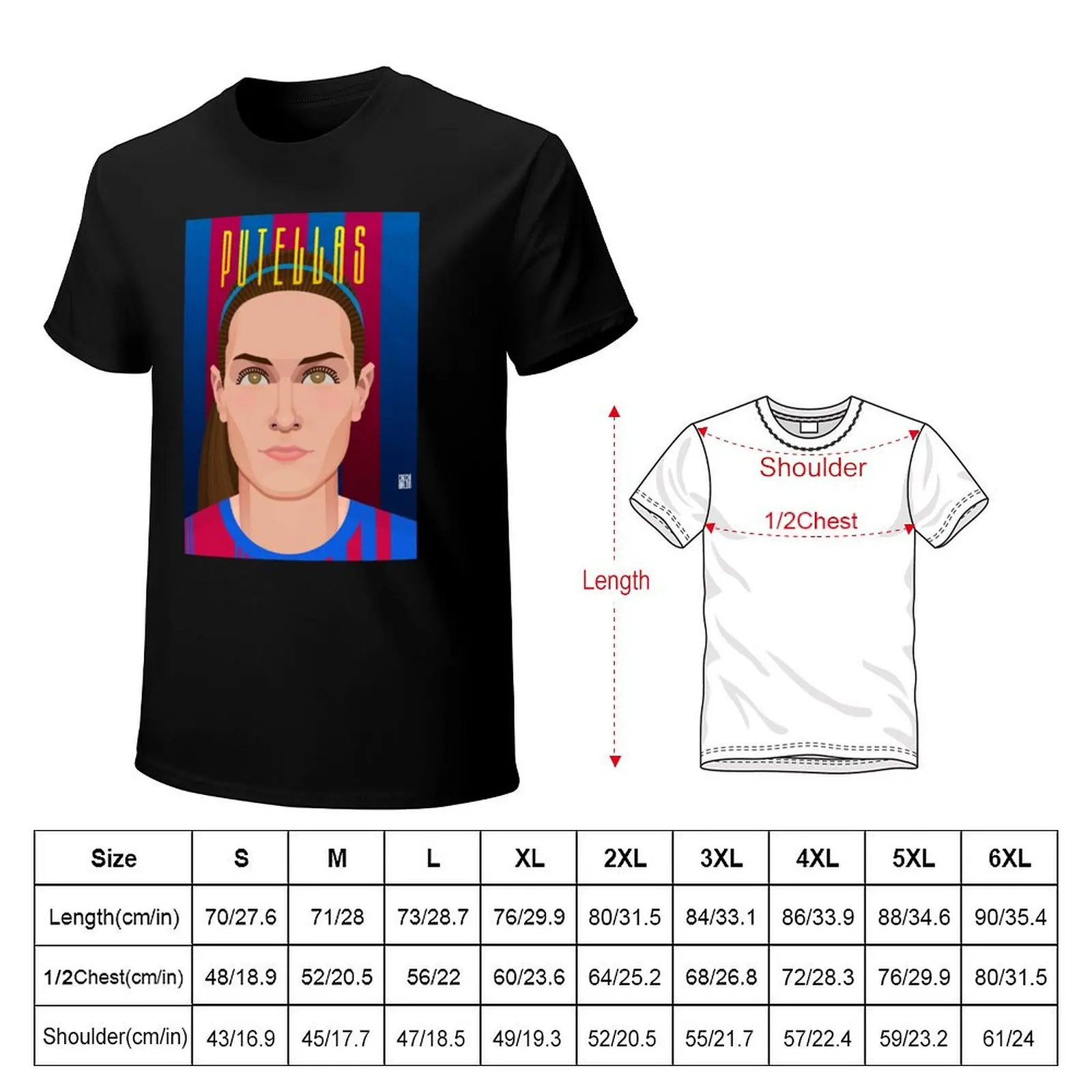 Alexia putellas T-Shirt man t shirt summer T-Shirt