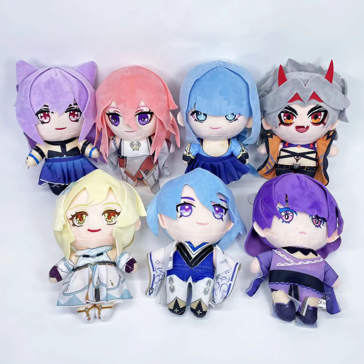 

Genshin Impact Plush Doll Gorou Beelzebul Diluc Kazuha Ganyu Klee Hutao Zhongli Xiao Tartaglia Stuffed Pillow Toy Cosplay Gifts