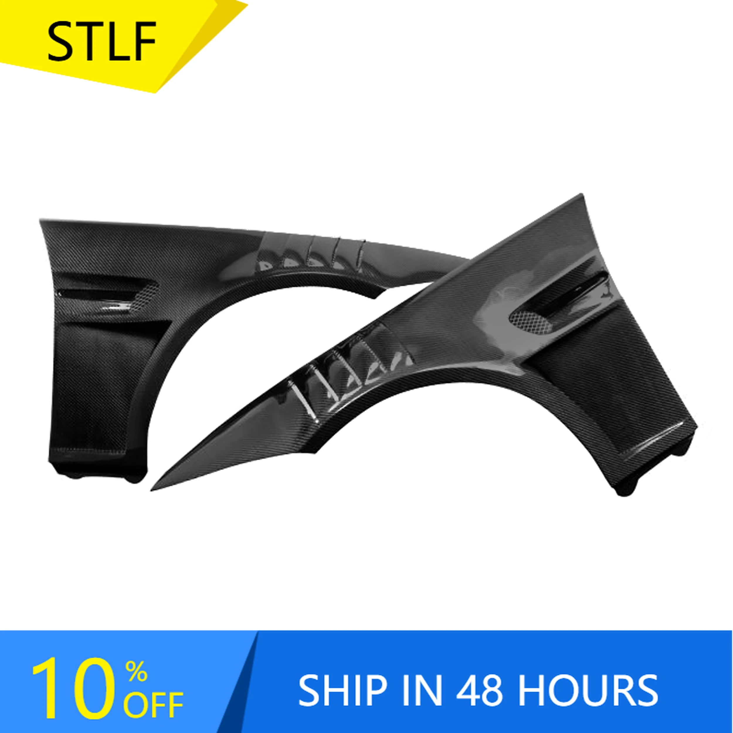 

STLFHot Sale MBJ Carbon Front Fenders for BMWs 3 Series E92 LCI 2008-2013 Car Front Bumper Body Kit