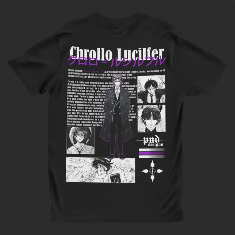 ANIME T-SHIRT Backprint | 100% cotton