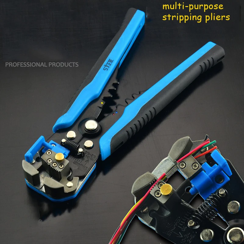

Automatic Wire Stripping Pliers Multifunctional Wire Stripping Pliers Wire Pressing Pliers Wire Pulling Pliers Peeling Plier