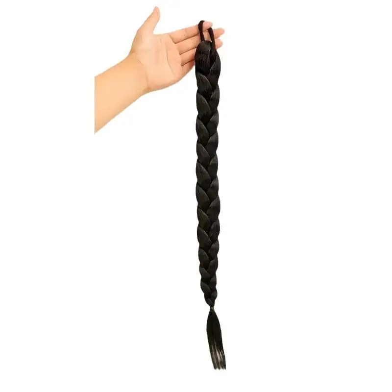 Women's Imitation Fried Twists Braid Chemical Fiber Ponytail Boxing Braid Girl Y2K Style Cosplay Accessories Daily Headwear