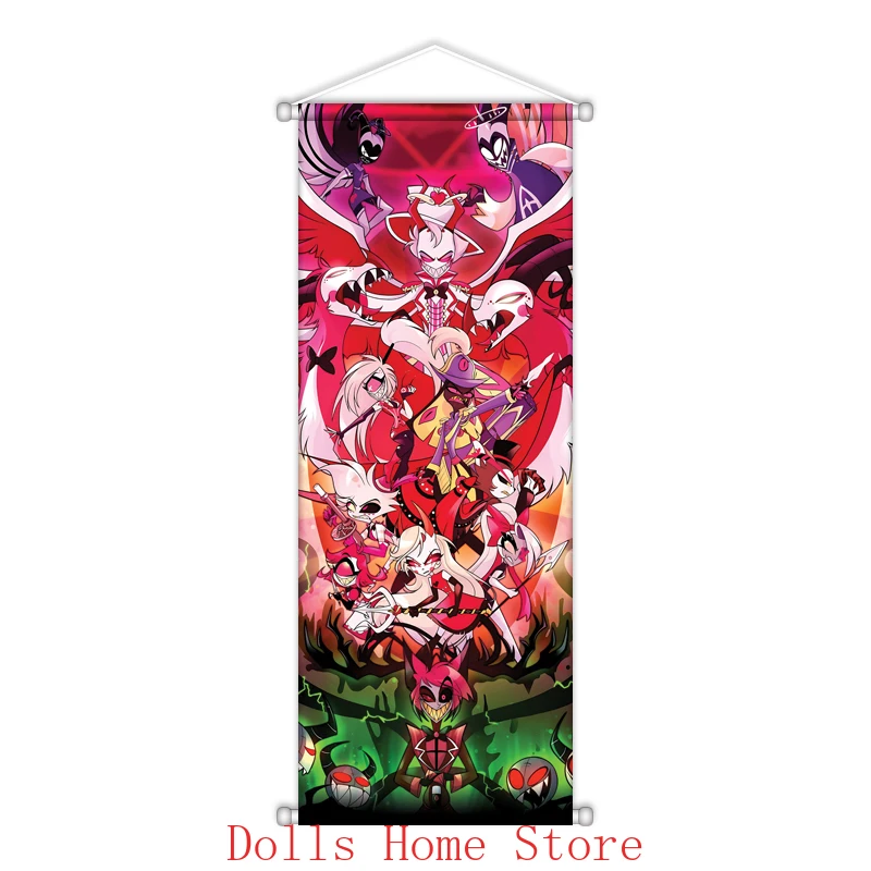 Anime Scroll Canvas Wall Hanging Painting Home Picture Anime Poster Wall Art HD Room Decoration 75X28cm gallery 2