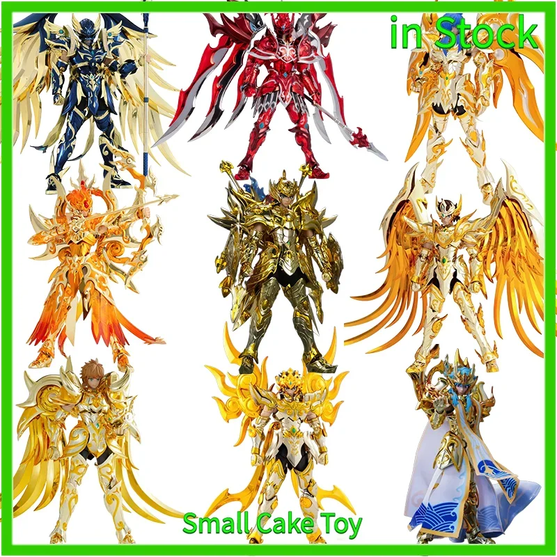 Toypoint Saint Seiya Myth Cloth EXM Libra Zeus Escorpio Ares Apollo Sagitario Aries Leo SOG Totem/Objeto Caballeros del Zodíaco Dorado