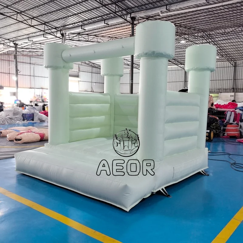 Grüner kabelloser All-in-One-Schweller für den Innen- und Außenbereich für Kinder