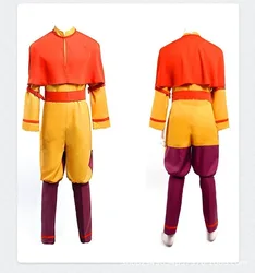 Avatar: The Last Airbender Avatar Aang Cosplay Costume Adult Kids Children Jumpsuit Outfits Halloween Carnival Suit