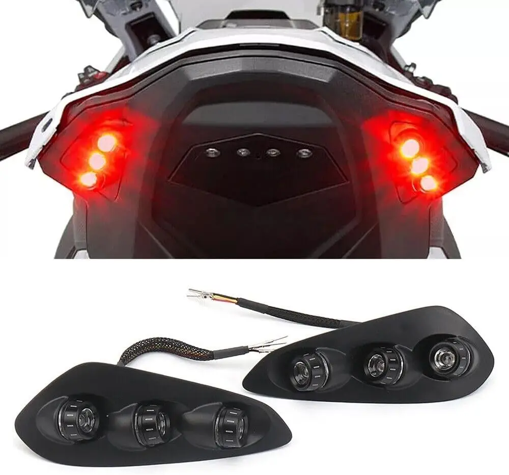 Taillight Rear Tail Light Brake Light Turn Signals Integrated LED Stop Lamp For BMW S1000RR 2023-2026, M1000RR 2023-2024