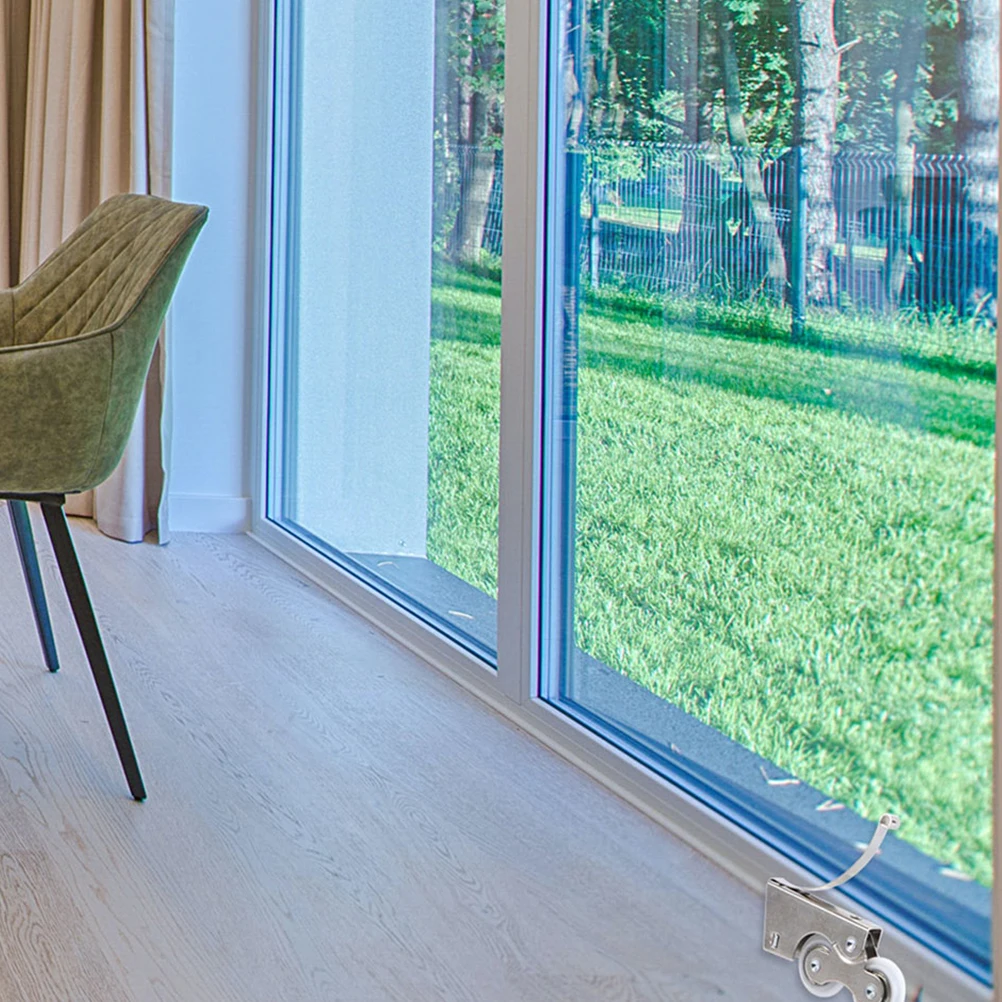 

4 комплекта, металлический роликовый утолщенный прочный бесшумный шкив для стекла, алюминиевый шкаф для патио, экран, фурнитура, аксессуары, раздвижная дверь