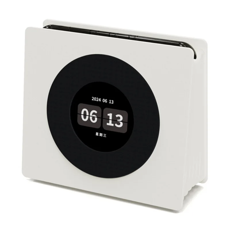 قذيفة ضوء الصوت اللاسلكية الصغيرة بلوتوث مكبر صوت صغير حفلة هدية ساعة الصوت مضخم الصوت سطح المكتب اللاسلكي الصوت #1