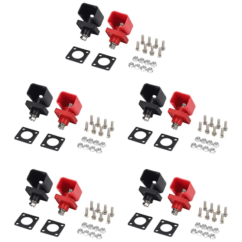 

B29C-10Pcs 200A Energy Storage Lithium Battery Terminal High Current Lithium Battery Copper Terminal Connector