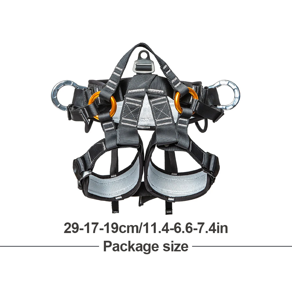 Climbing Harness Professional Outdoor Simple Fall Protection Equipment Sturdy Protective Accessory for Work Climbing Sport Use