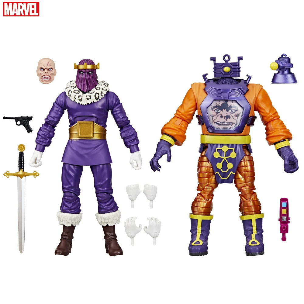 

Marvel Legends Series Baron Zemo and Arnim Zola 6-Inch Collectible Figures From Captain America Comic