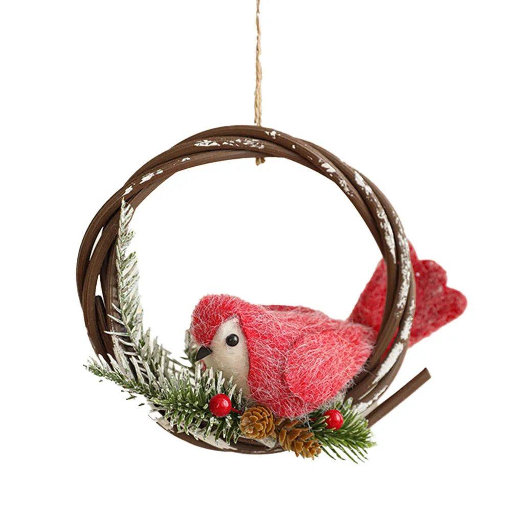 Creative Artificial Pigeon Bird Shape Christmas Tree Pendant Christmas Decoration Pendant Alien Decorative Pendant