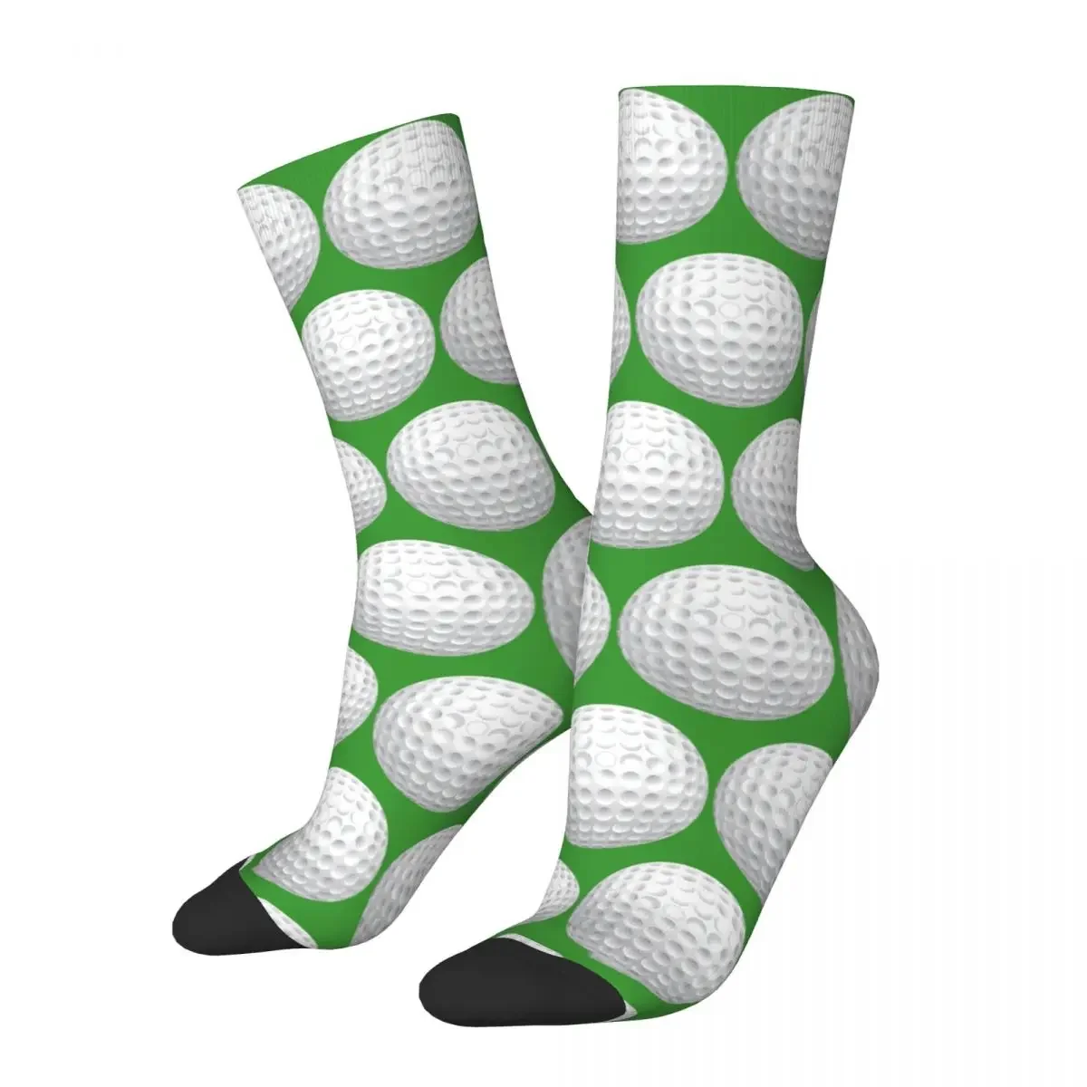 Golf Ball Socks Harajuku Super Soft Stockings All Season Long Socks Accessories for Man's Woman's Gifts