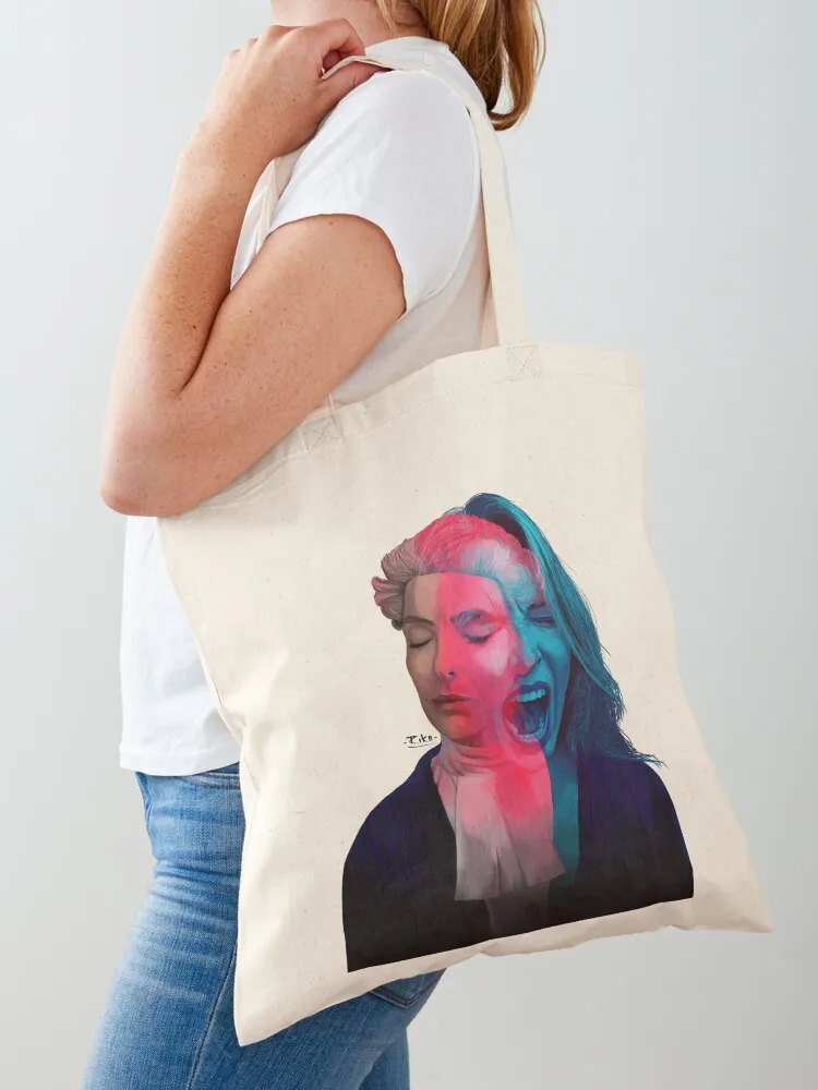 Jodie Comer Tote Bag large size bags eco bag folding