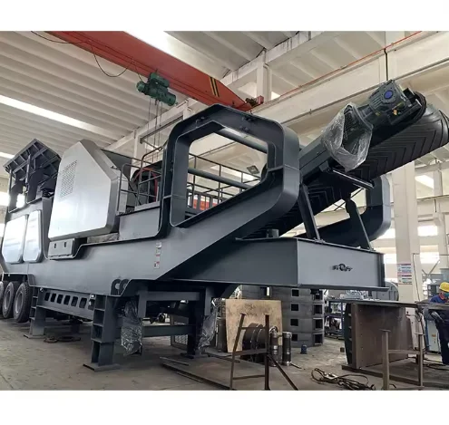 Customized Mobile Jaw Crusher Portable Stone Crushing Machine Demolition Recycling Machine