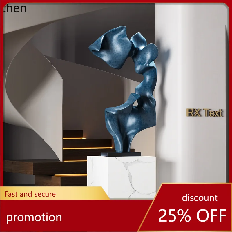 

HT Taihu Stone Sculpture Space Garden Landscape Ornament Creative Installation Artwork Floor Fake Mountain Stone