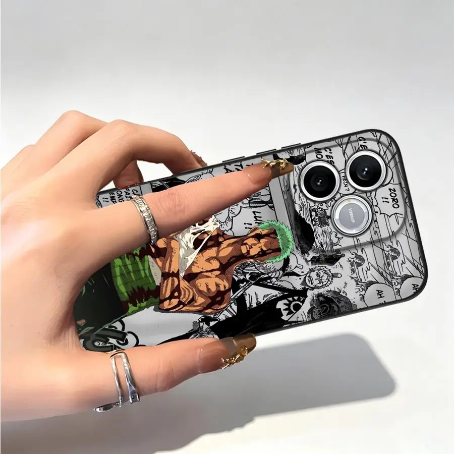 One Pieces Anime Luffy Z-Zoro Case for Honor 400 200 70 90 600 X7 X6 Magic5 8X X9 X5 X8 Funda Phone Cover view 6